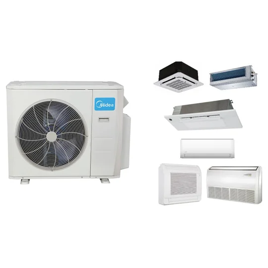 Midea (2-5 Zone) Custom Multi Split AC H-Heat Pump (-22°F) E-Star 22.4 SEER2/12 EER/9.5 HSPF (R410a)
