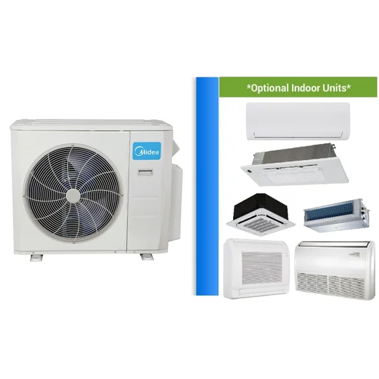 Midea (2-5 Zone) Custom Multi Split AC H-Heat Pump (-22°F) E-Star 22.4 SEER2/12 EER/9.5 HSPF (R410a)