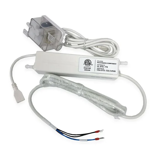 Pioneer Condensate Pump for Ductless Mini Split Systems, 5.8 Gal/H, 2m Lift, 100v-240v