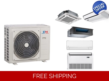 C&H Custom Multi 2-5 Zone Mini Split Hyper Heat Pump AC
