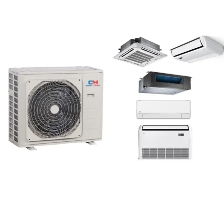 C&H (2-5 Zone) Custom Mini Split AC Heat Pump (-13°F) E-Star: 22.9 SEER2/13.9 EER/10.5 HSPF (R410a)