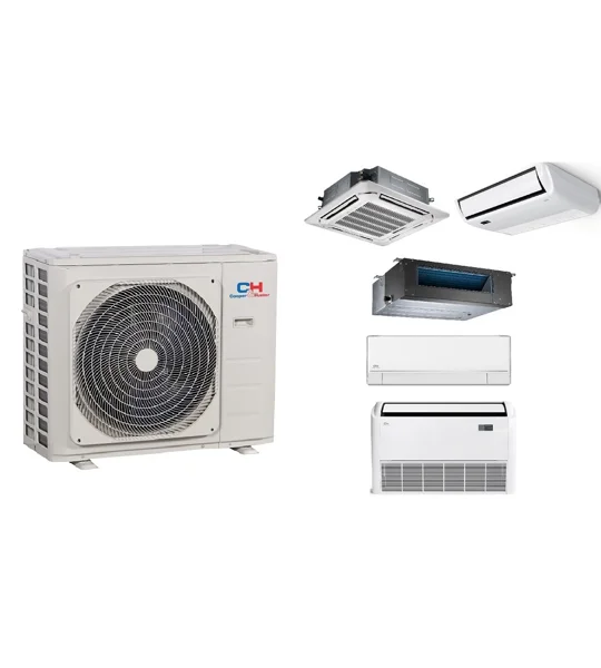 C&H (2-5 Zone) Custom Mini Split AC Heat Pump (-13°F) E-Star: 22.9 SEER2/13.9 EER/10.5 HSPF (R410a)