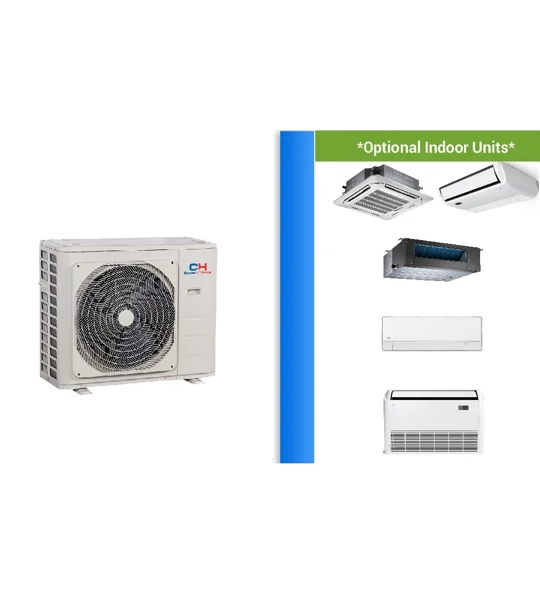 C&H (2-5 Zone) Custom Mini Split AC Heat Pump (-13°F) E-Star: 22.9 SEER2/13.9 EER/10.5 HSPF (R410a)