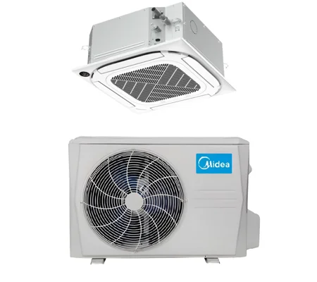 Midea 24K-Btu 22.1 SEER2 Cassette Mini Split Heat Pump (-13°F) E-Star: 12 EER/10.5 HSPF (R454B)
