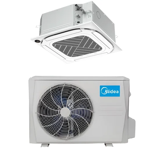 Midea 36K-Btu 20 SEER2 Cassette Mini Split Heat Pump (-13°F) E-Star: 9.7 EER/10.4 HSPF (R454B)