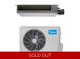 Midea 12K-Btu 19 SEER2 Ducted (Low) Mini Split Heat Pump (-13°F) E-Star: 11.7 EER/10.3 HSPF (R454B)