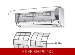 Indoor Filters For Ductless Mini Split Systems