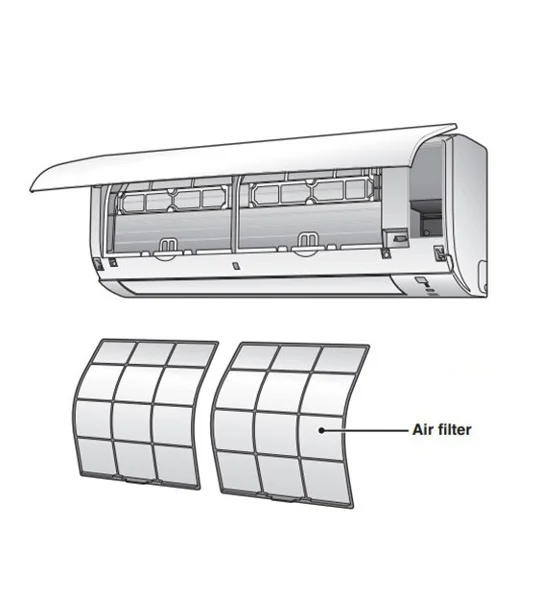 Indoor Filters For Ductless Mini Split Systems
