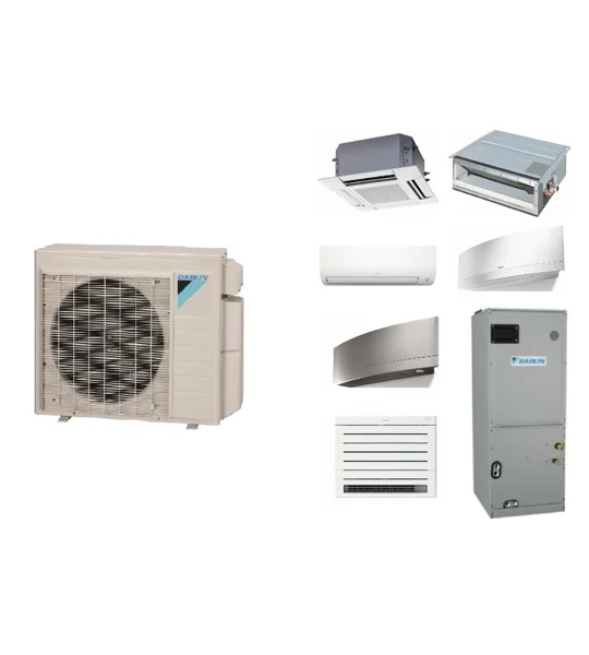 Daikin 5-Zone Custom Mini Split AC H-Heat Pump (-13°F) E-Star: 20 SEER2, 11.7 EER, 9.5 HSPF (R32)