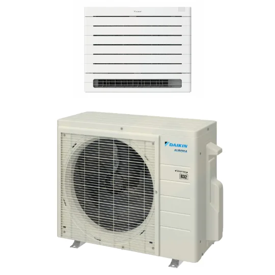 Daikin 12K-Btu 19.5 SEER2 Console Mini Split X-TREME Heat Pump (-13°F) 10.5 EER/9.5 HSPF (R32)