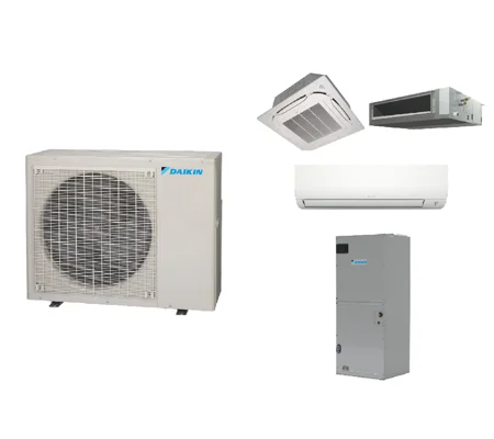 Daikin 24k-Btu SkyAir Mini Split Heat Pump AC Options: Cassette, Ducted, AHU