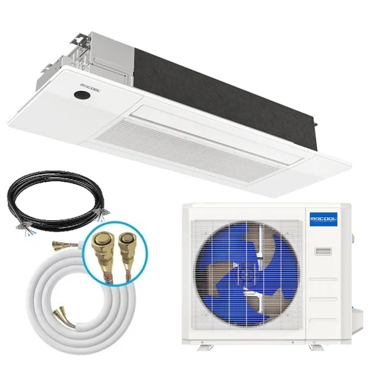 MRCOOL DIY 12K-BTU Cassette Mini Split H-Heat Pump (-22°F) E-Star: 22.2 SEER2/12.5 EER/10.8 HSPF