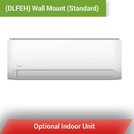 Midea (2-5 Zone) Custom Multi Split AC H-Heat Pump (-22°F) E-Star 22.4 SEER2/12 EER/9.5 HSPF (R410a)
