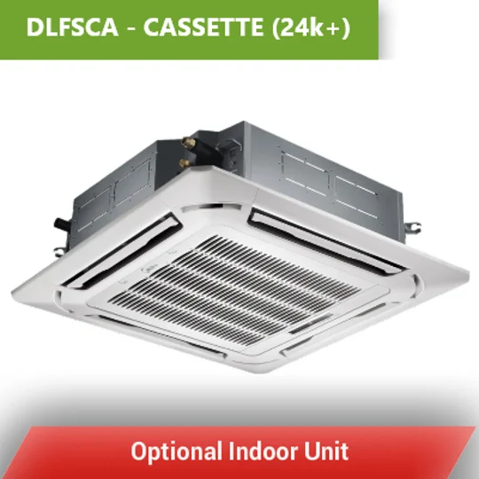 Midea (2-5 Zone) Custom Multi Split AC H-Heat Pump (-22°F) E-Star 22.4 SEER2/12 EER/9.5 HSPF (R410a)