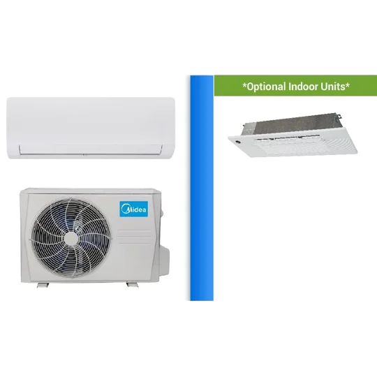 Midea 6K-Btu 26.5 SEER 220v-230v Mini Split X-TREME Heat (-22°F) E-Star: 15.8 EER/13.6 HSPF (R410a)