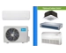 Midea 18K-Btu 21.5 SEER2 Mini Split H-Heat Pump (-22°F) E-Star: 12.5 EER/11.3 HSPF (R410a)