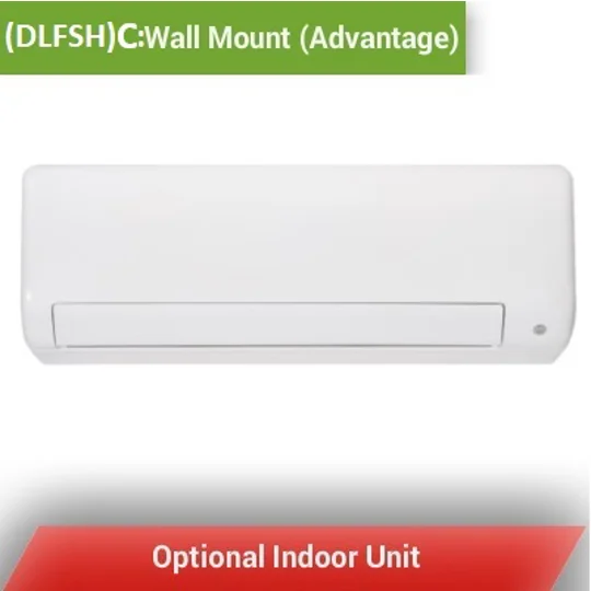 Midea (2-5 Zone) Custom Multi Split AC H-Heat Pump (-22°F) E-Star 22.4 SEER2/12 EER/9.5 HSPF (R410a)