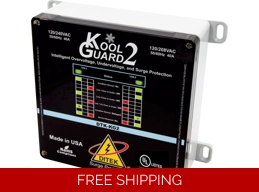 DITEK Voltage Monitoring & Surge Protector for Mini SpIit Systems, 120-240V, 10Yr Warranty