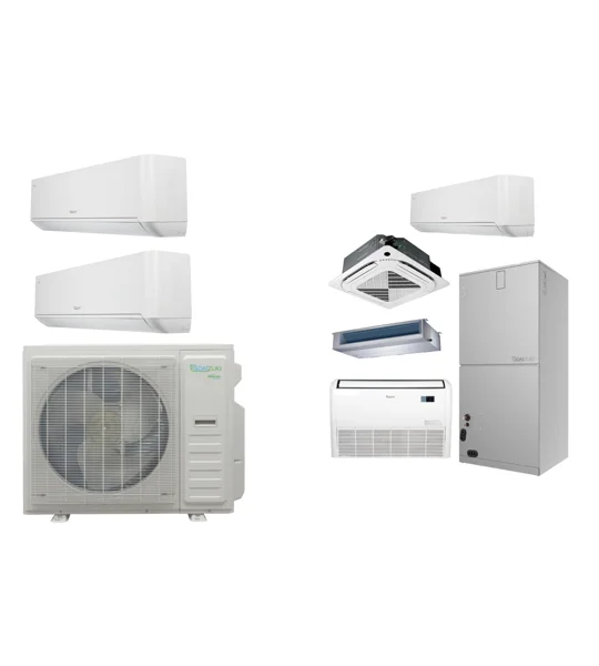 Daizuki 2-Zone Mini Splits (-13°F) Heat Pump (R454B) - (Buy 22 or More)