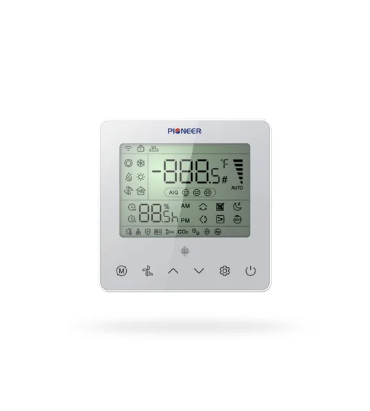 Pioneer 24k-BTU 20 SEER2 Central Ducted Heat Pump AC (-4°F) Wifi, E-Star: 13.3 EER/9.4 HSPF (R454B)
