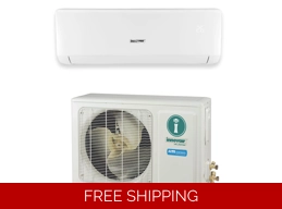 Innovair 9K-Btu 27 SEER2 Mini Split AC X-Treme H-Heat Pump (-22°F) E-Star: 16.5 EER/11 HSPF (R410A)