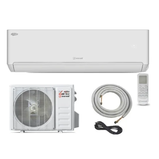 Everwell 36K-Btu 17 SEER2 Mini Splits (5°F) Heat Pumps with 10' Kits (R32) - (Buy 20 or More)