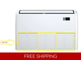 Front Grill Replacement for Floor Ceiling Mount Mini Split Systems