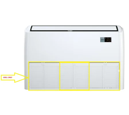 Front Grill Replacement for Floor Ceiling Mount Mini Split Systems
