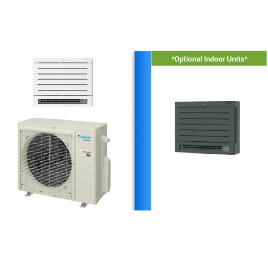 Daikin 12K-Btu 19.5 SEER2 Console Mini Split X-TREME Heat Pump (-13°F) 10.5 EER/9.5 HSPF (R32)