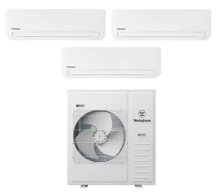 Westinghouse 3x12K 36K-Btu 21 SEER2 Mini Split Heat Pump (-13°F) E-Star: 12.5 EER/9 HSPF (R410a)