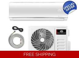 GC 24K-Btu 18 SEER2 Mini Split Heat Pump (-4°F) ..