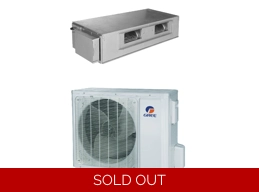 Gree 18000 BTU 16 SEER Slim Ducted Mini Split Heat Pump AC