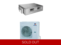 16 SEER 0°F [8.25 EER, 9 HSPF] GREE 30000 Btu Ducted Mini Split Heat Pump AC 2.5 Ton