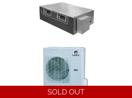 Gree 36,000 BTU 16 SEER Slim Ducted Mini Split Heat Pump Air Conditioner