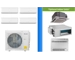 4 Zone, 20 SEER2, -21F, 11.8 EER, 8.6 HSPF, GREE Ductless Mini Split Heat Pump AC Four Room