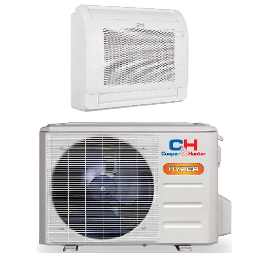 C&H 16K-Btu 20 SEER2 Console Mini Split H-Heat Pump (-22°F) Wifi, E-Star: 12.5 EER/10.3 HSPF (R454B)