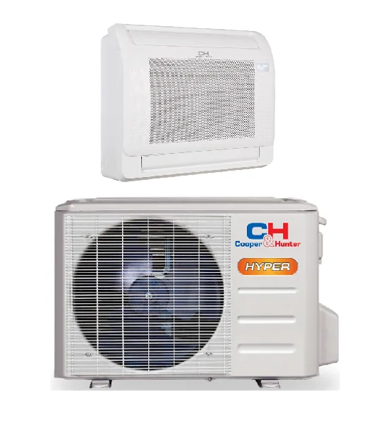 C&H 12K-Btu 25 SEER2 Console Mini Split H-Heat Pump (-22°F) Wifi, E-Star: 12.5 EER/10.5 HSPF (R454B)