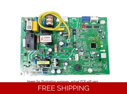 Indoor PCB for Ductless Mini Split Systems & Ducted, AHU, Cassette, Floor Console, and Ceiling Mount