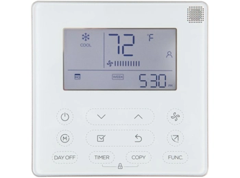 Deluxe Wired Thermostat Programmable for Midea Mini Split Systems