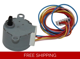 Louver Motor For Ductless Mini Split Systems