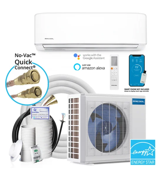 MRCOOL DIY 5th Gen 12,000 BTU 23.5 SEER2 Mini Split Heat Pump (-13°F) 115V