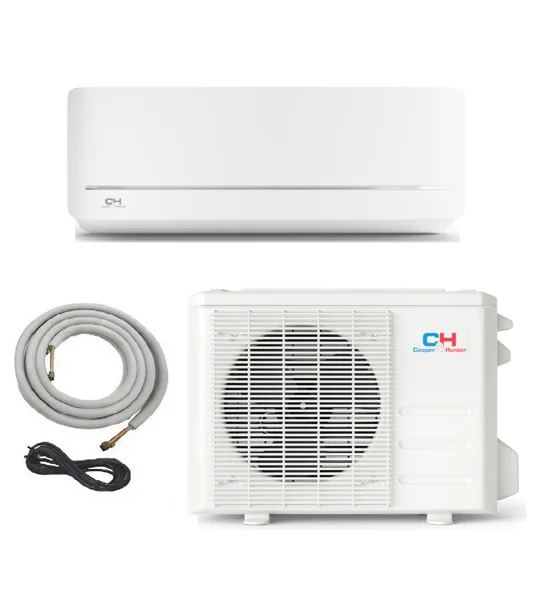 C&H 9K-Btu 21.2 SEER2 Mini Splits (5°F) Heat Pumps with 16' Kits - R454B - (Buy 73 or More)