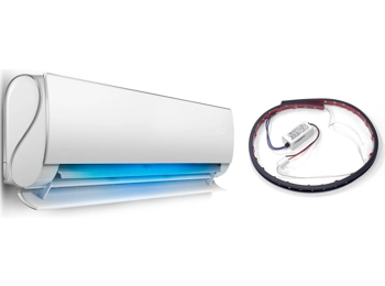 Clean-Air AC Mini Split UV Light - Easy to Install in Ductless Units, Ducted, Cassette and Consoles