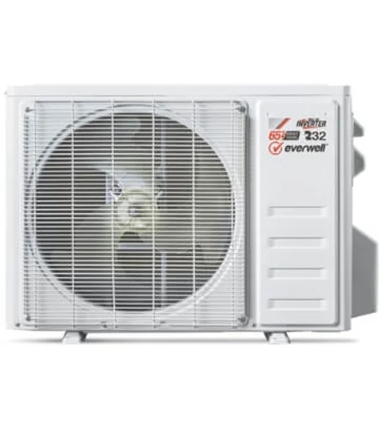 Everwell Mini Splits (5°F) Heat Pumps with 10' Kits (R32)- Mix & Match BTU - (Buy 68 or More)