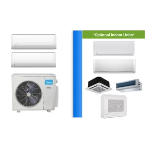 Dual Zone Mini Split Air Conditioners - Heat Pumps