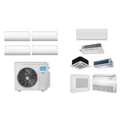 Midea 4-Zone 22.4 SEER2 Mini Split H-Heat Pump (-22°F) E-Star: 12 EER/9.5 HSPF (R410a)