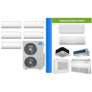 5 Zone Mini Split Air Conditioners & Heat Pumps