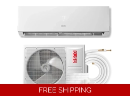 Olmo 9K-Btu 115V 20 SEER2 Mini Split Heat Pump AC (-5°F) Wifi, E-Star: 12.5 EER2/9 HSPF2 (R32)