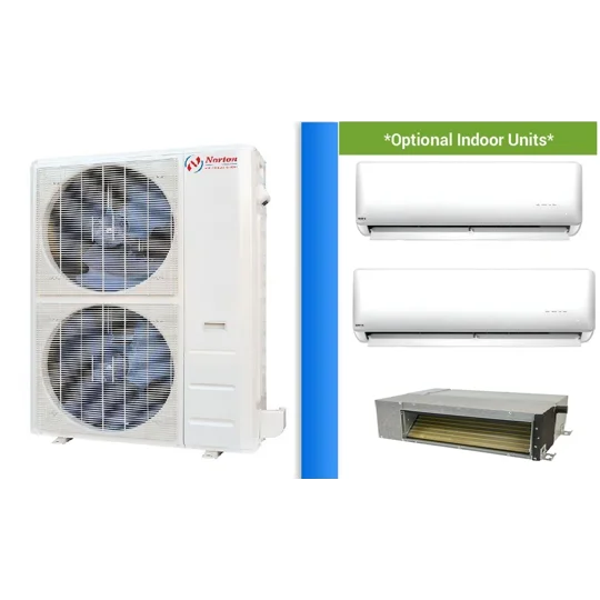 Norton 5-Zone Custom Mini Split Heat Pump (-13°F) 22.4 SEER2/12.5 EER/10.2 HSPF (R410a)