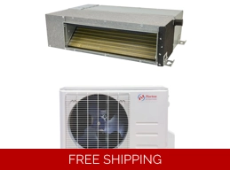 Norton 24K-Btu 19.2 SEER2 Ducted Mini Split H-Heat Pump (-22°F) E-Star: 11.7 EER/10.5 HSPF (R410a)